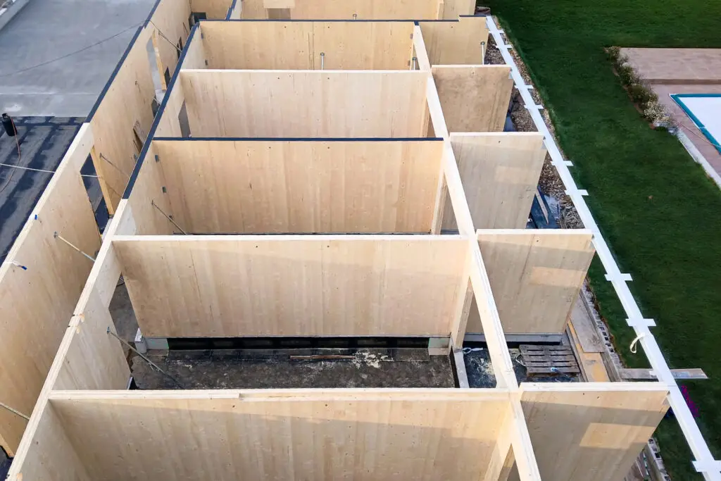 Biohotel Lago di Garda realizzato in legno